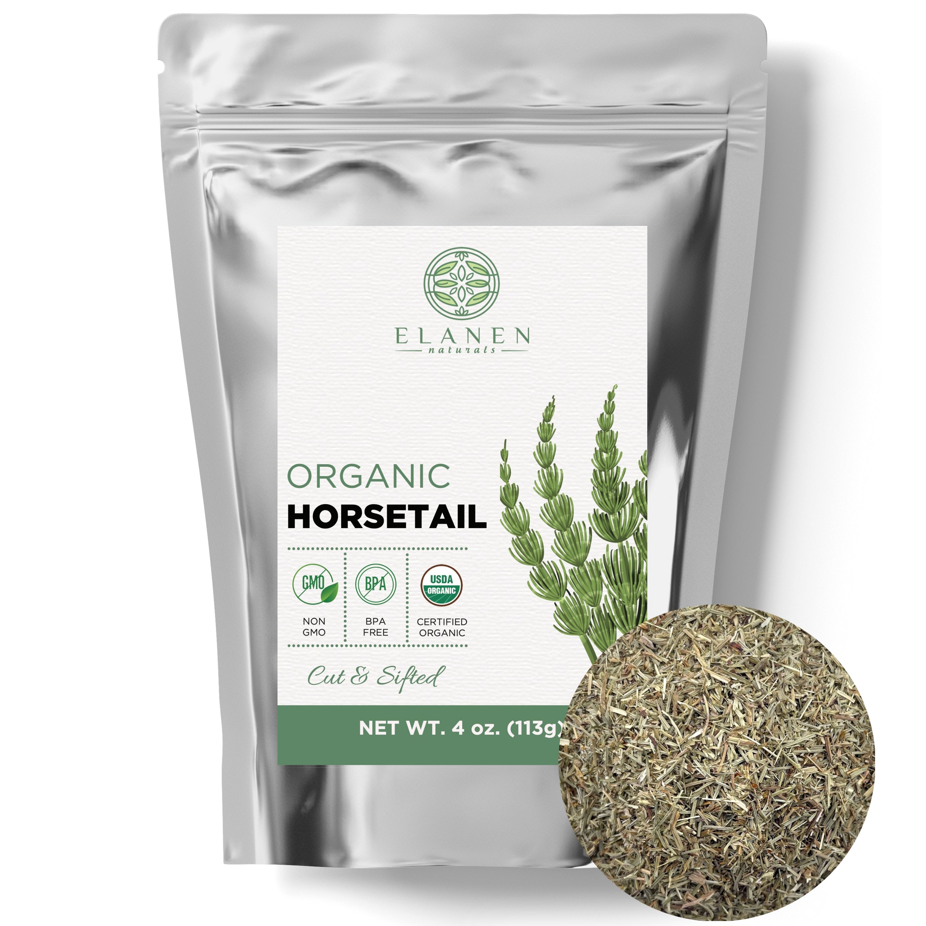 organic dried horsetail