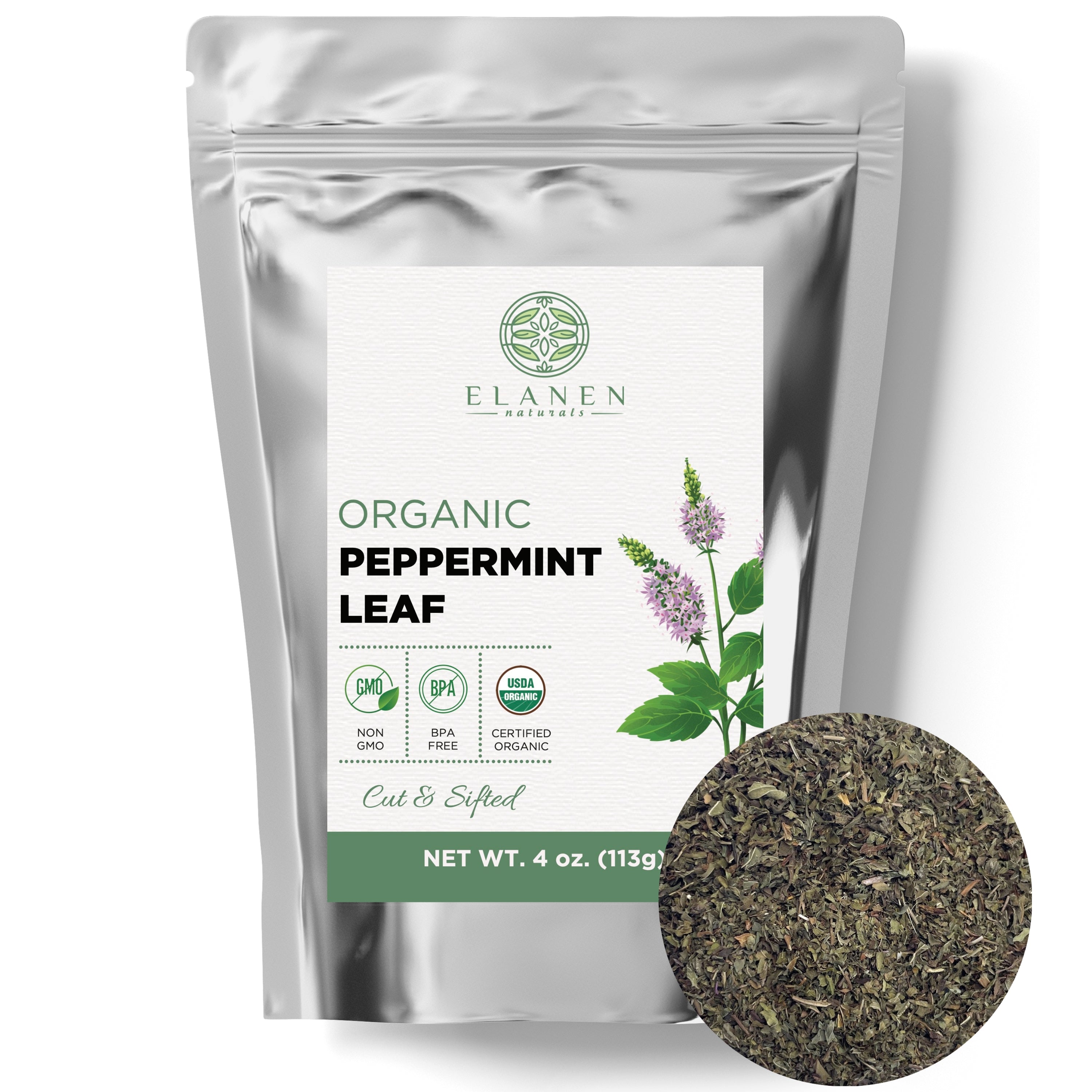 organic peppermint tea