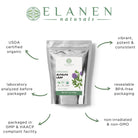 organic alfalfa leaf
