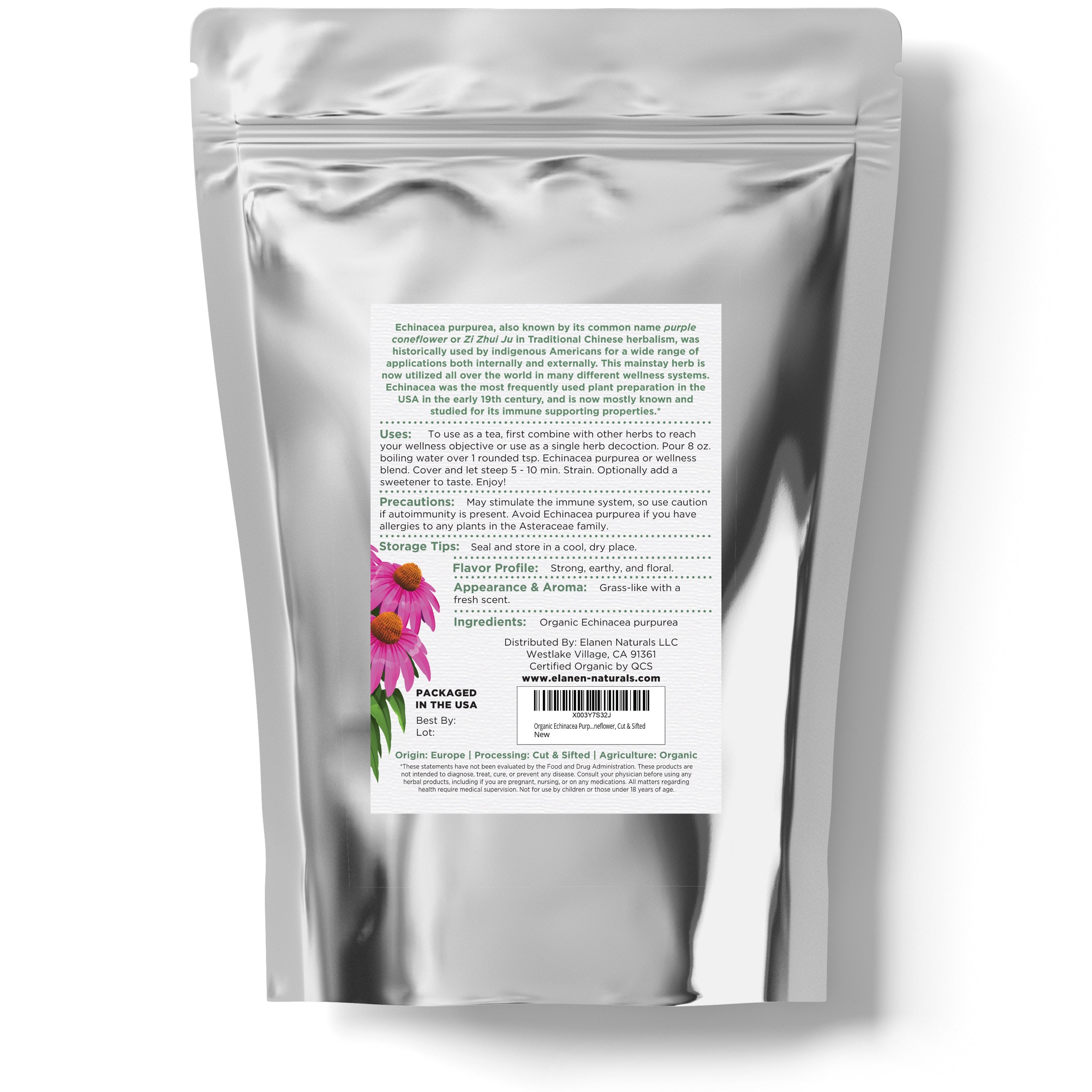 organic echinacea loose tea