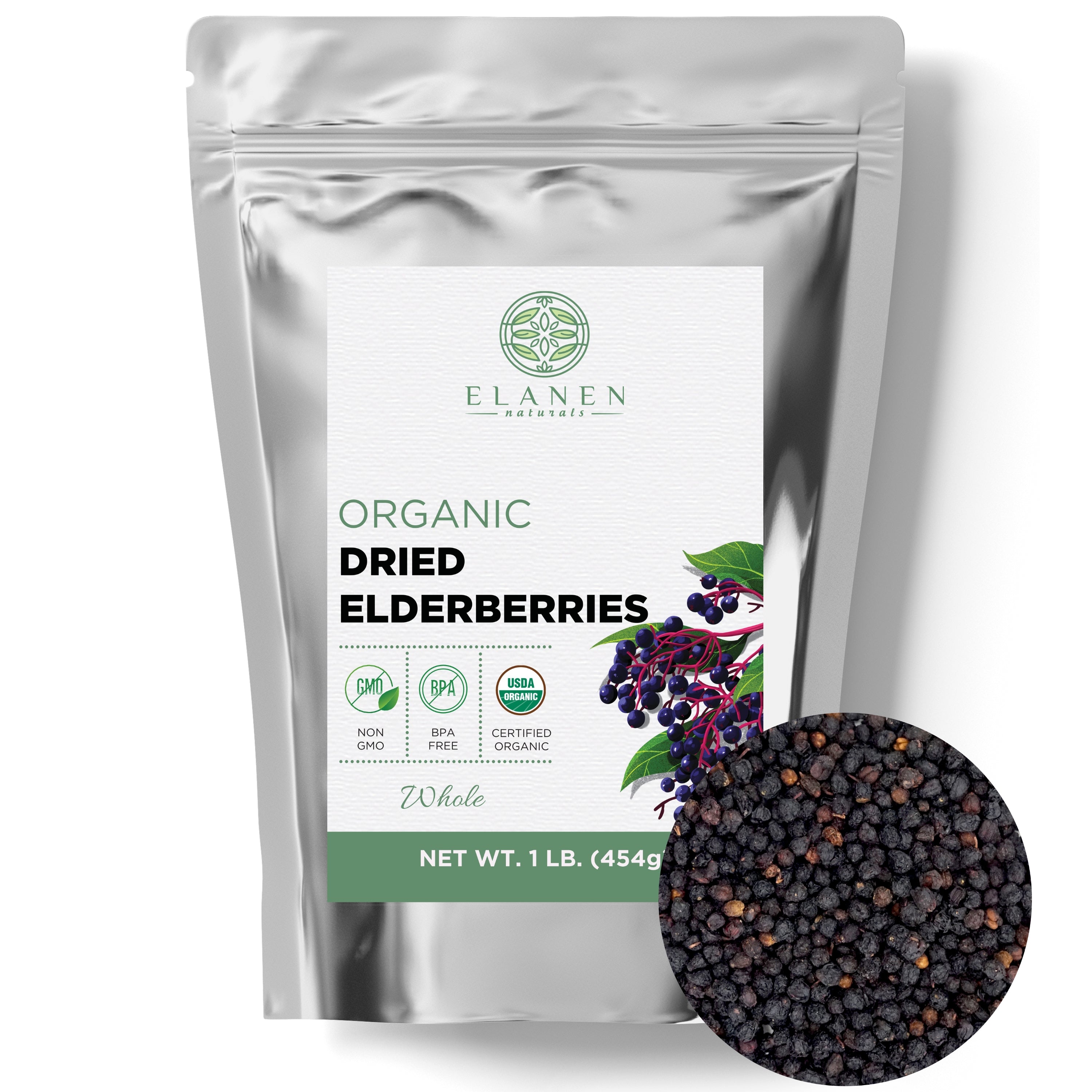 organic elderberries

