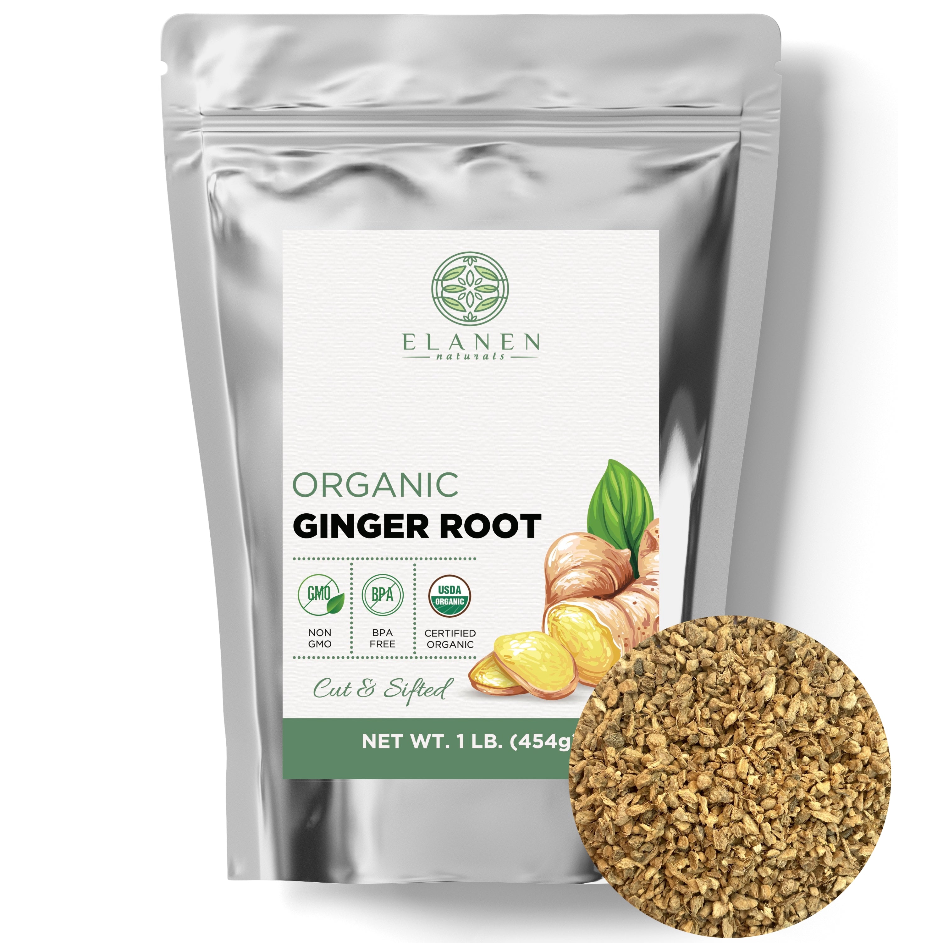 ginger root organic dried