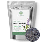 Elanen Naturals organic chasteberries packaging on a white background